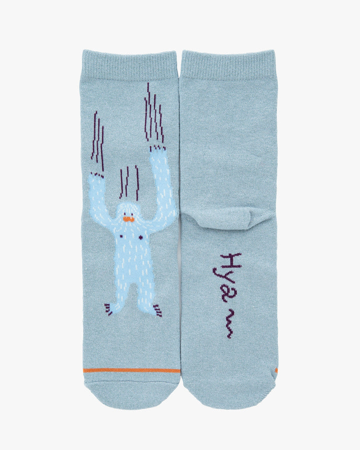 Bisque, CDF Etendue, Yeti Socks, Light Blue