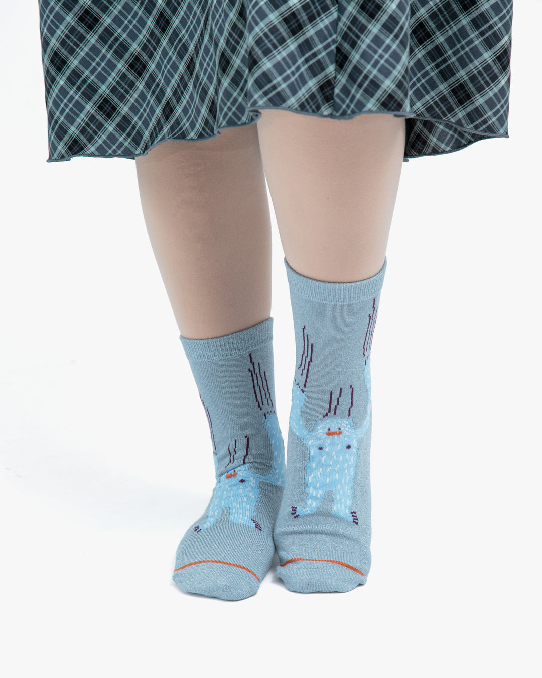 Bisque, CDF Etendue, Yeti Socks, Light Blue