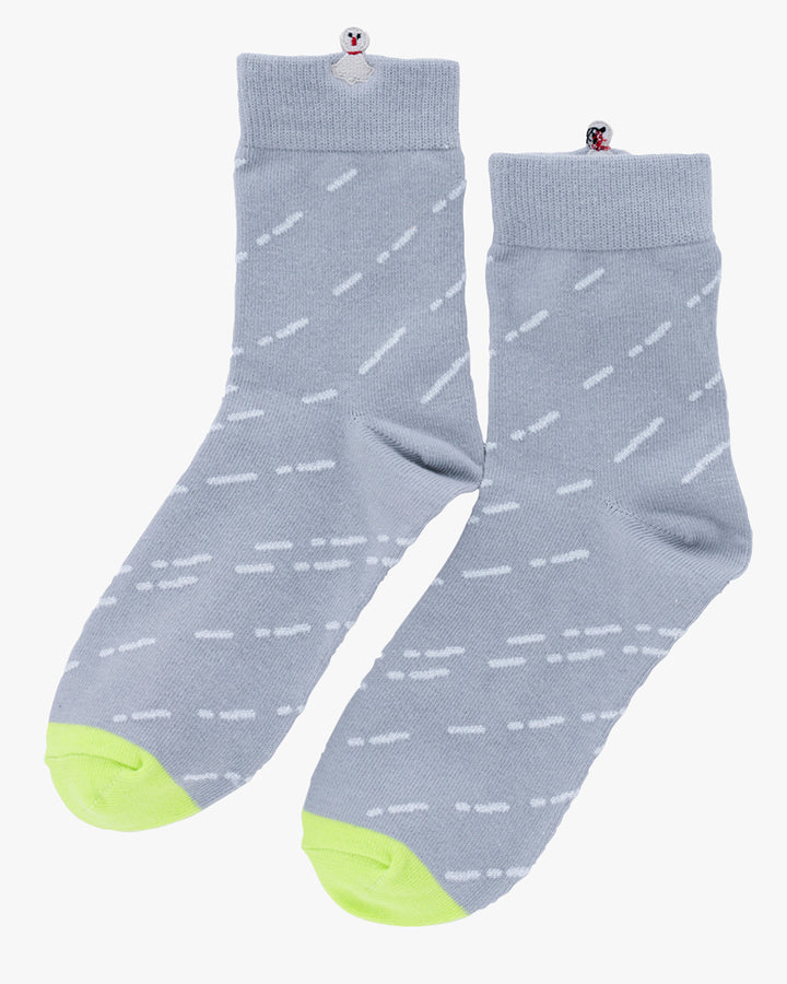 Bisque, CDF Etendue, Grey Ghost Sock