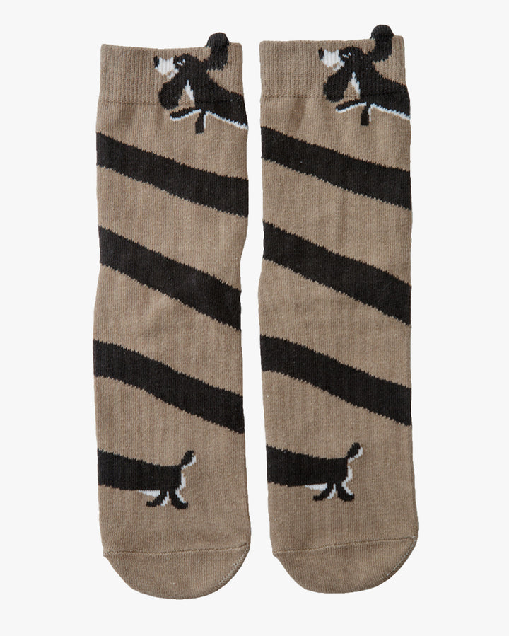 Bisque, CDF Etendue, Brown Dog Sock