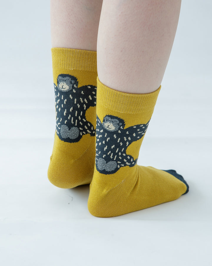Bisque, CDF Etendue, Yellow Gorilla Sock