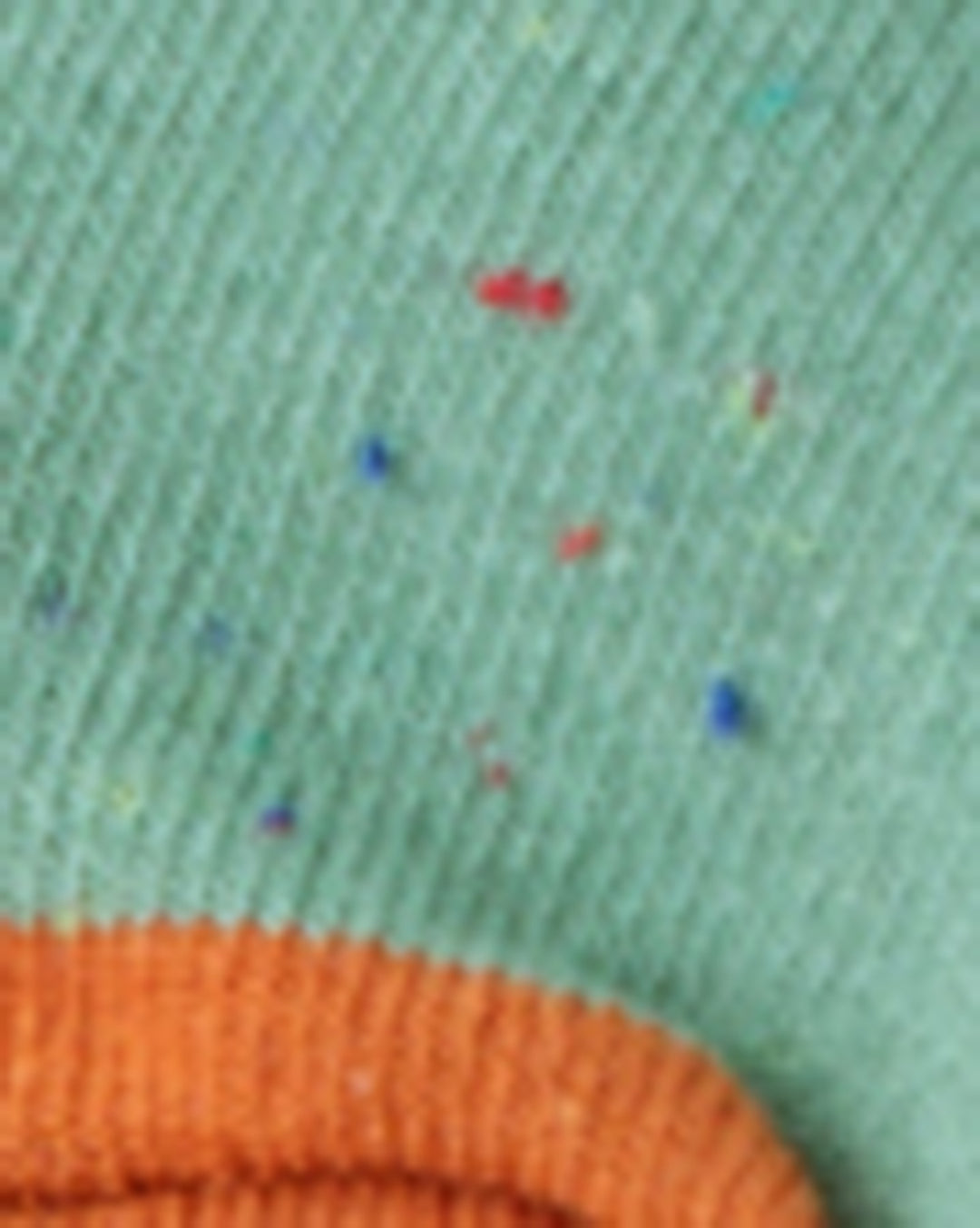 Bisque, CDF Etendue, Mint Green Hula Hoop Monkey Sock
