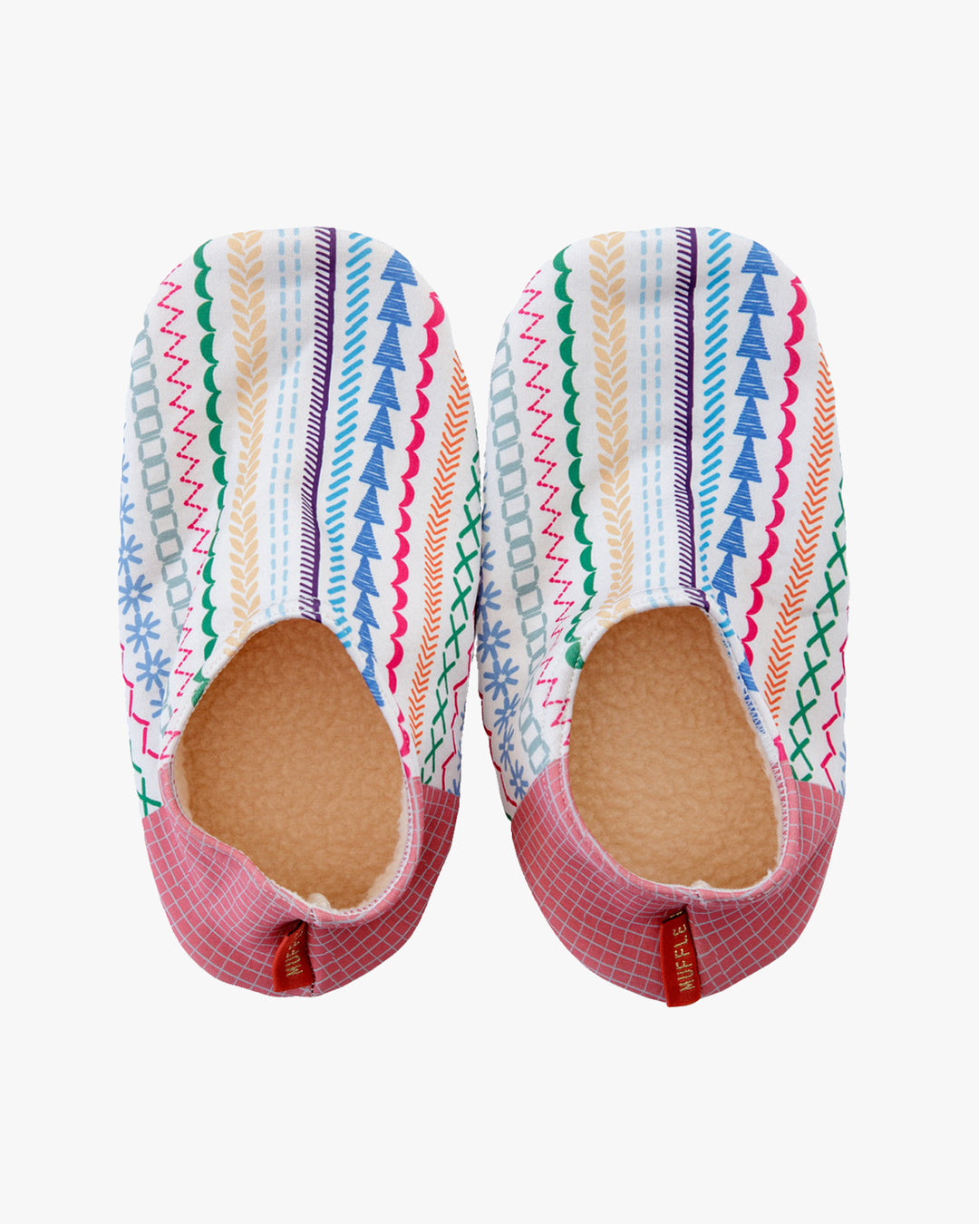 Bisque, CDF Etendue, Muffle Cover Socks, Multicolor Pattern