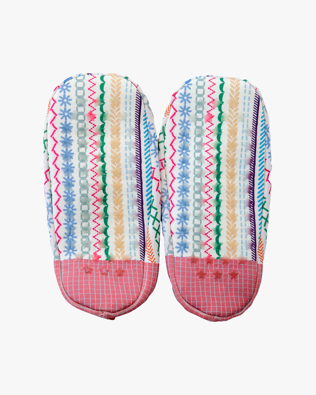 Bisque, CDF Etendue, Muffle Cover Socks, Multicolor Pattern