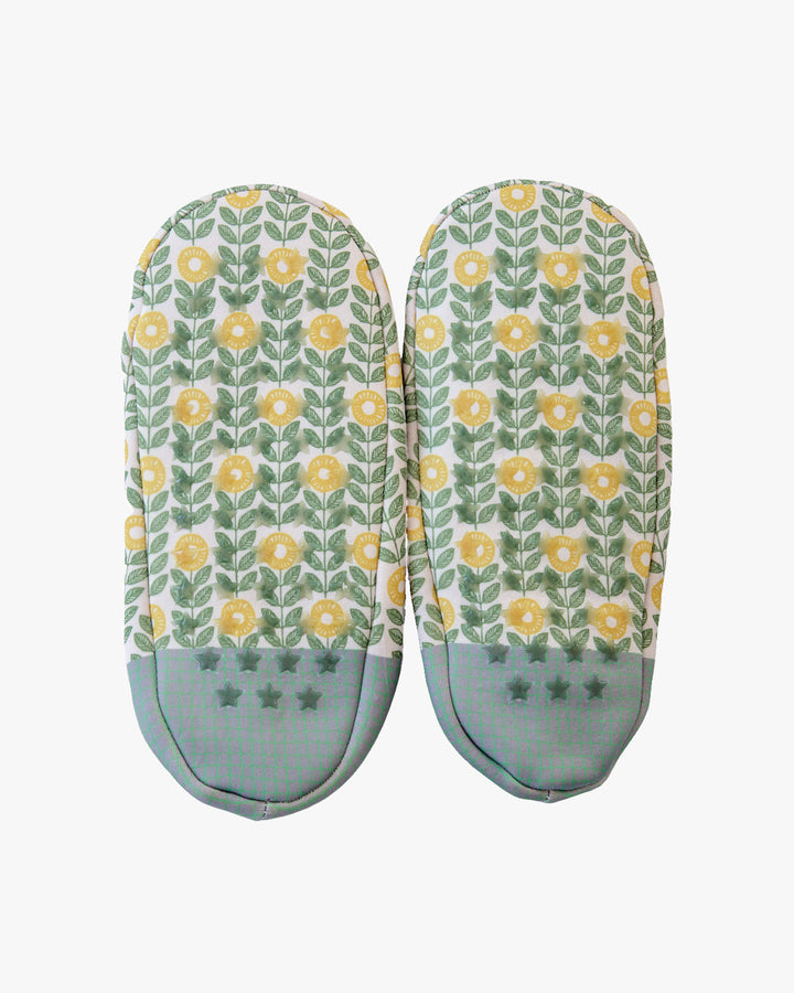 Bisque, CDF Etendue, Muffle Cover Socks, Yellow Flowers