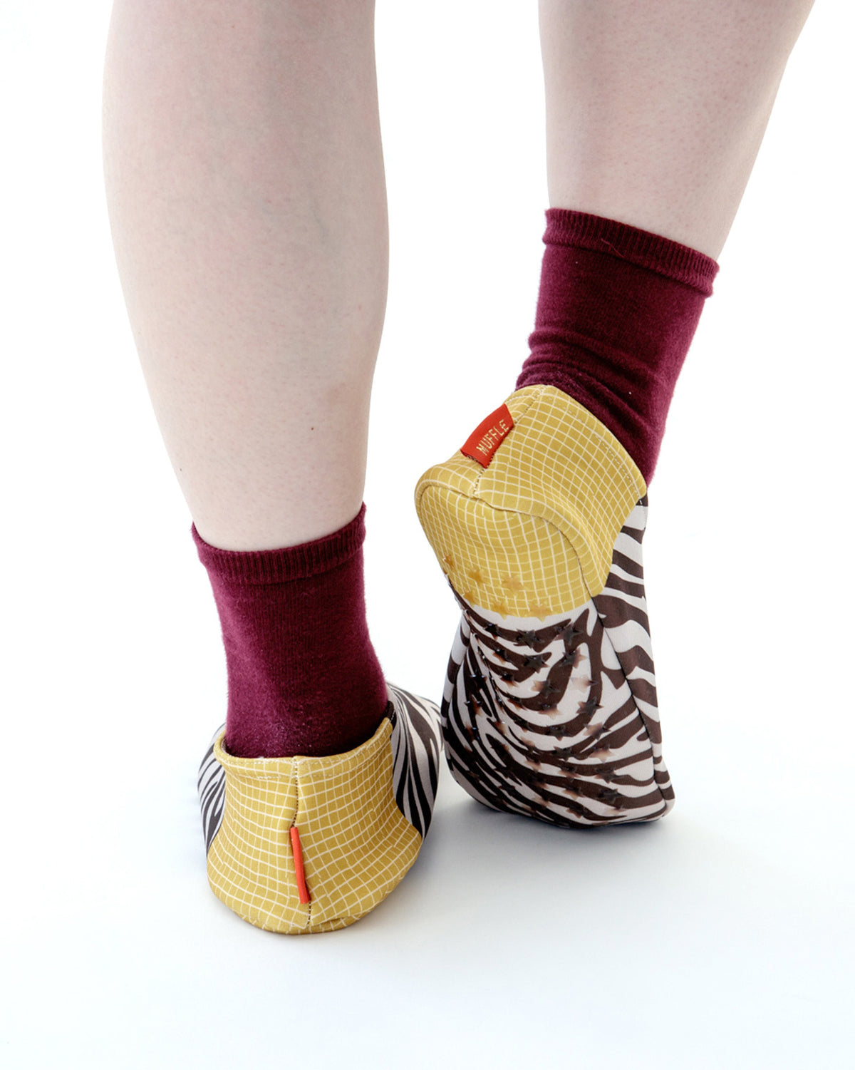 Bisque, CDF Etendue, Muffle Cover Socks, Zebra