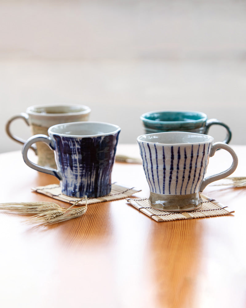 Mug, Bisque, Mukoku Series, Beige