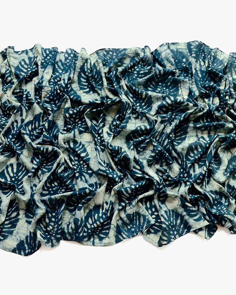 Ichcha, Large Block Print Scarf, Patta
