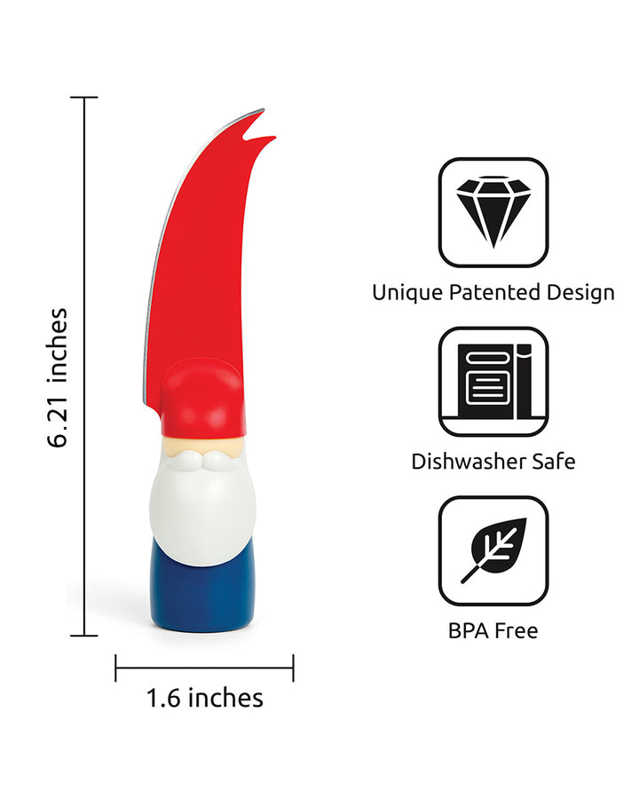 Cheese Knife and Spreader, OTOTO, Bert Gnome