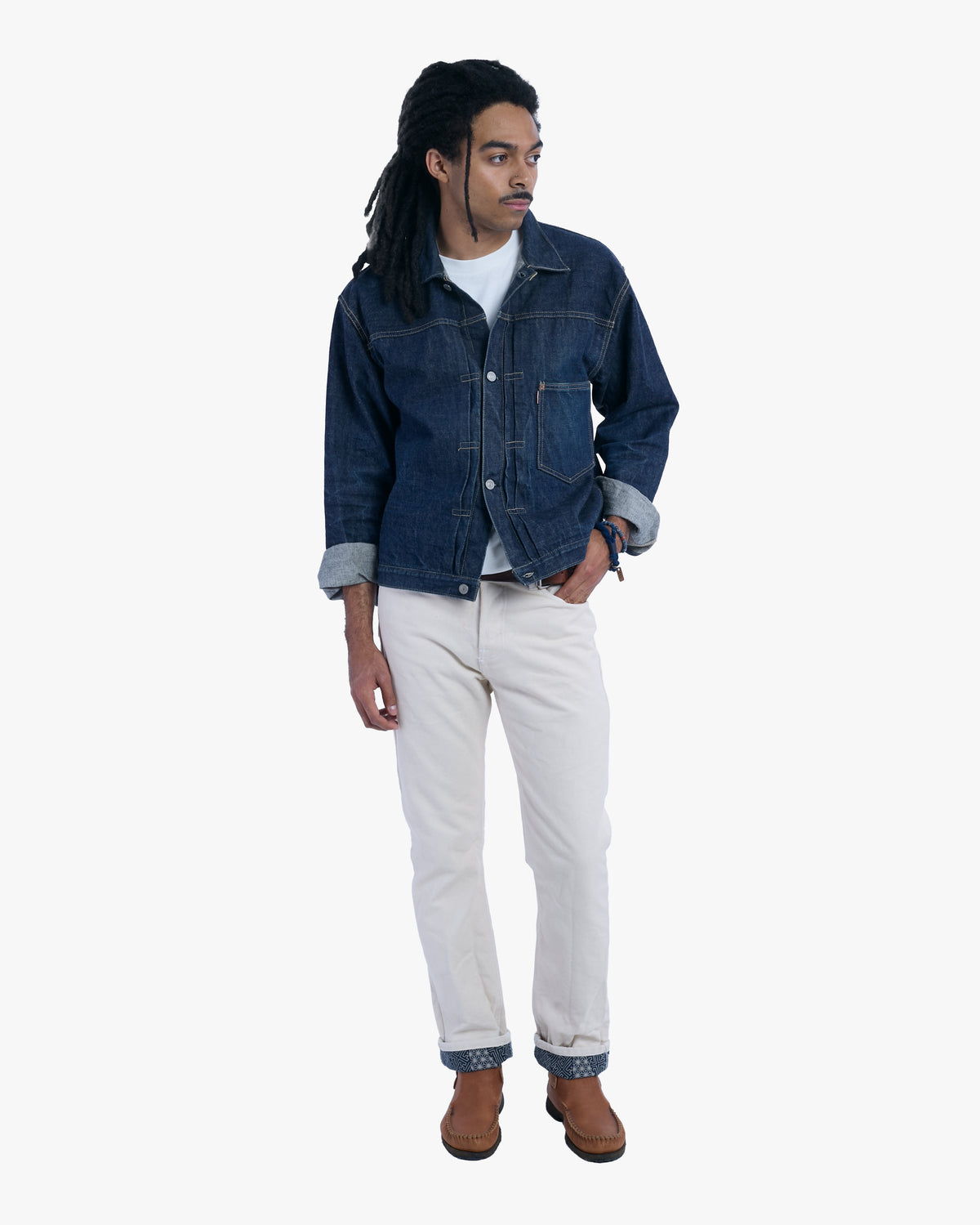Japanese Repro Jacket, Warehouse & Co., L, Denim Jacket
