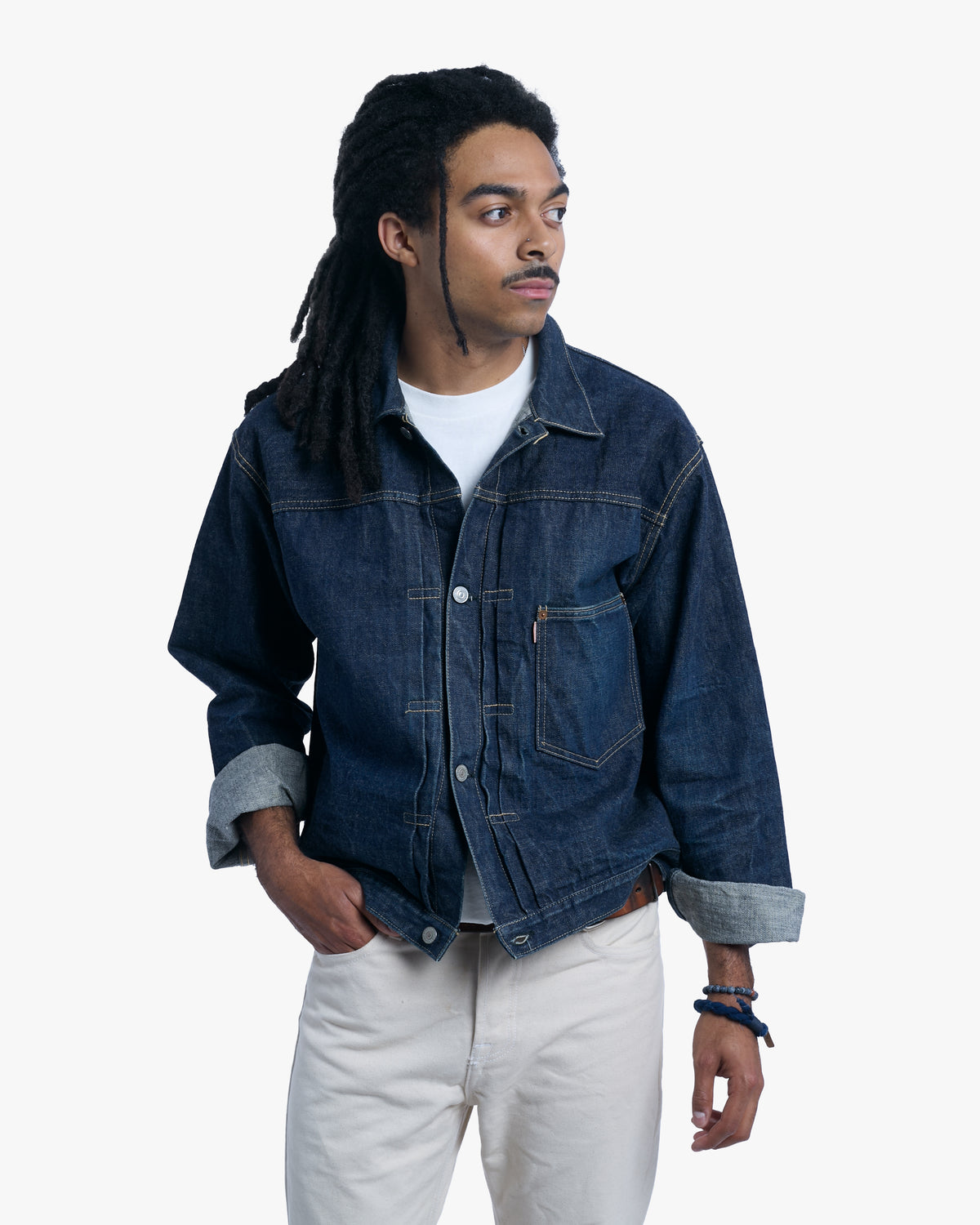 Japanese Repro Jacket, Warehouse & Co., L, Denim Jacket