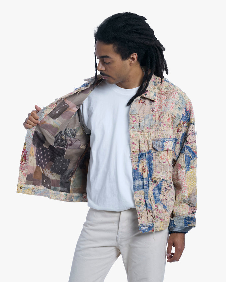 Japanese Repro Jacket, Kapital Kountry, XXL, Boro Patchwork