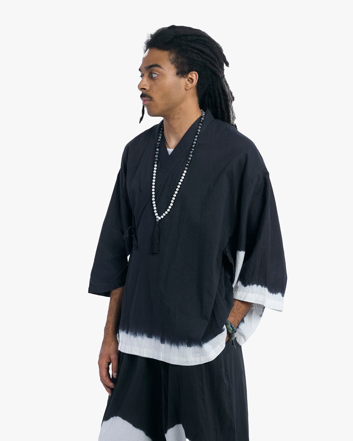 Wa Modern, Tie Shirt, Black, En
