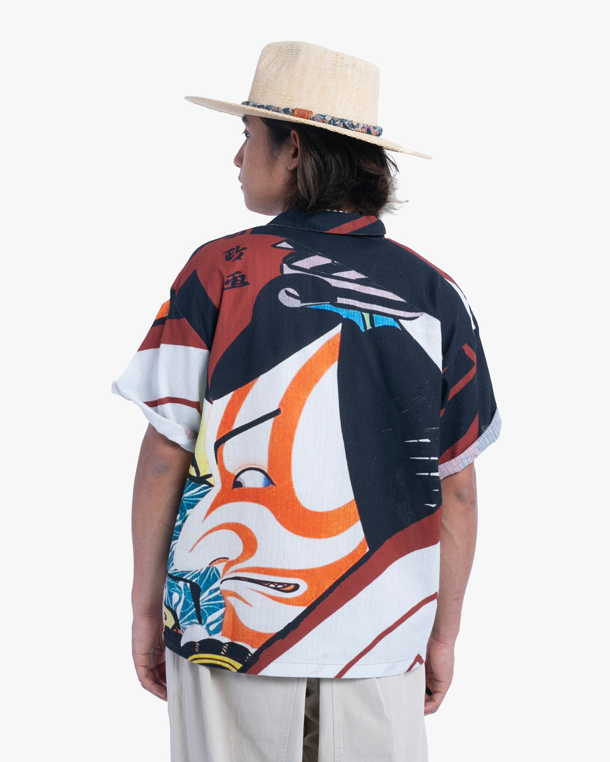Wa-Modern, Short Sleeve Button Up, Shibaraku