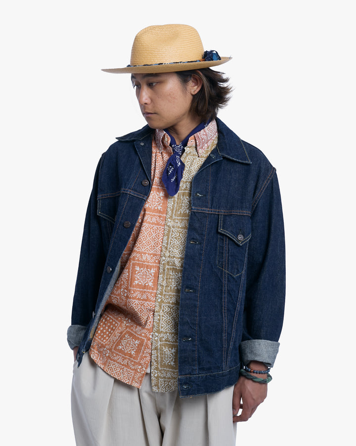 Japanese Repro Jacket, Sugar Cane &amp; Co., L, Dark Wash Denim