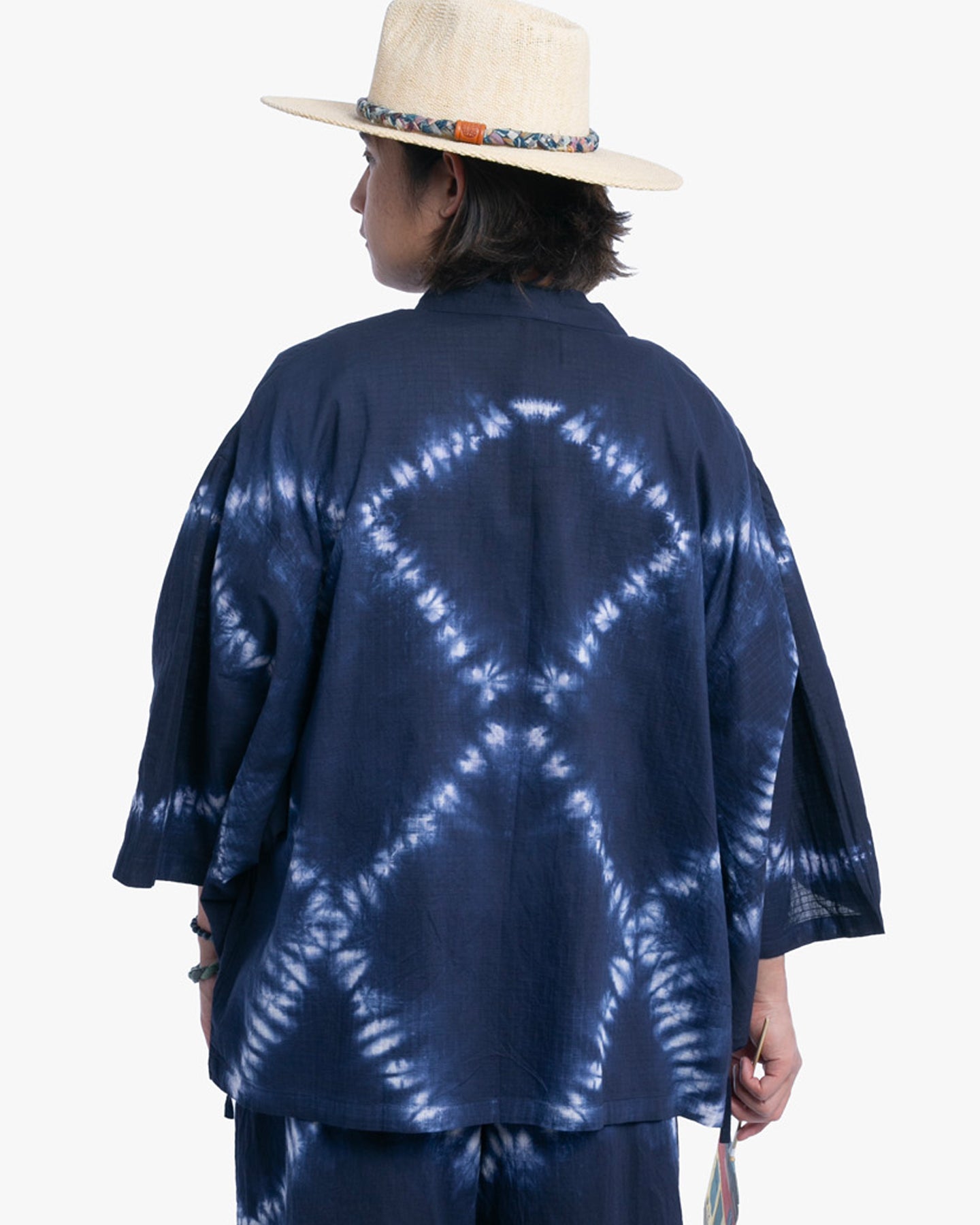 Wa Modern, Tie Shirt, Blue, Tatebishi