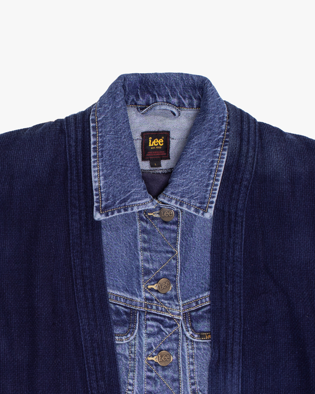 Kiriko Custom Kendo X Denim Jacket, L, Lee