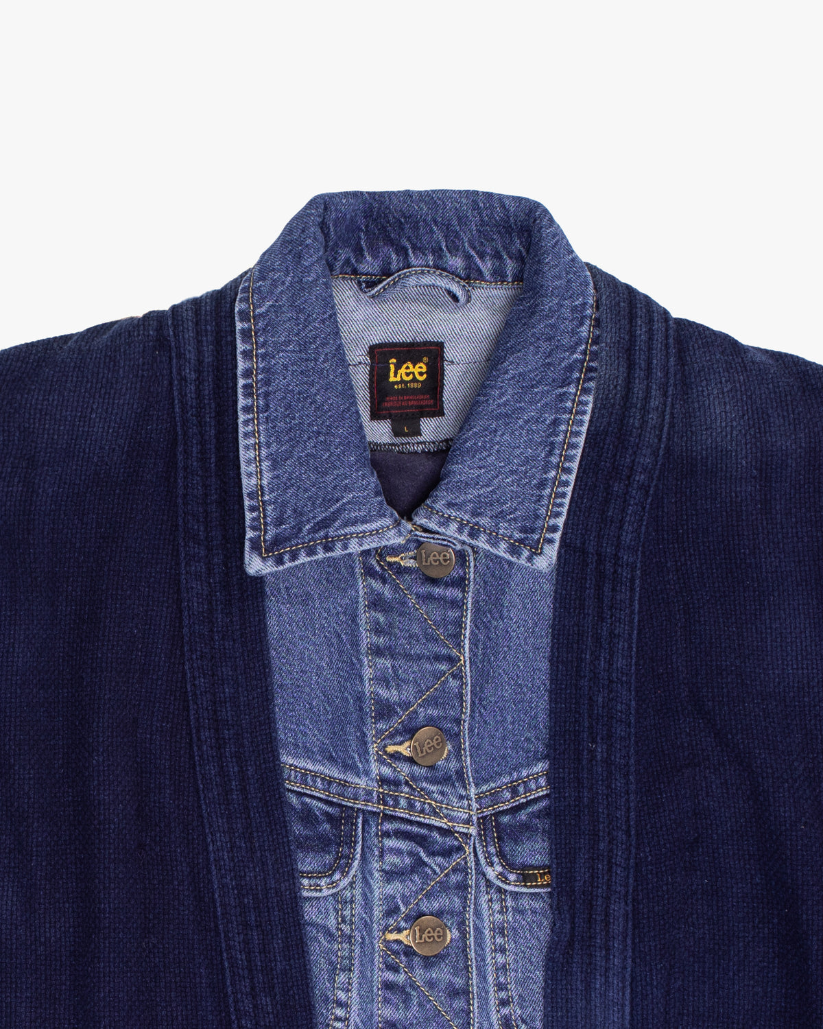 Kiriko Custom Kendo X Denim Jacket, L, Lee