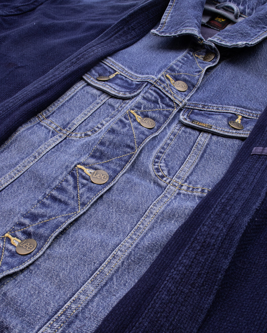 Kiriko Custom Kendo X Denim Jacket, L, Lee