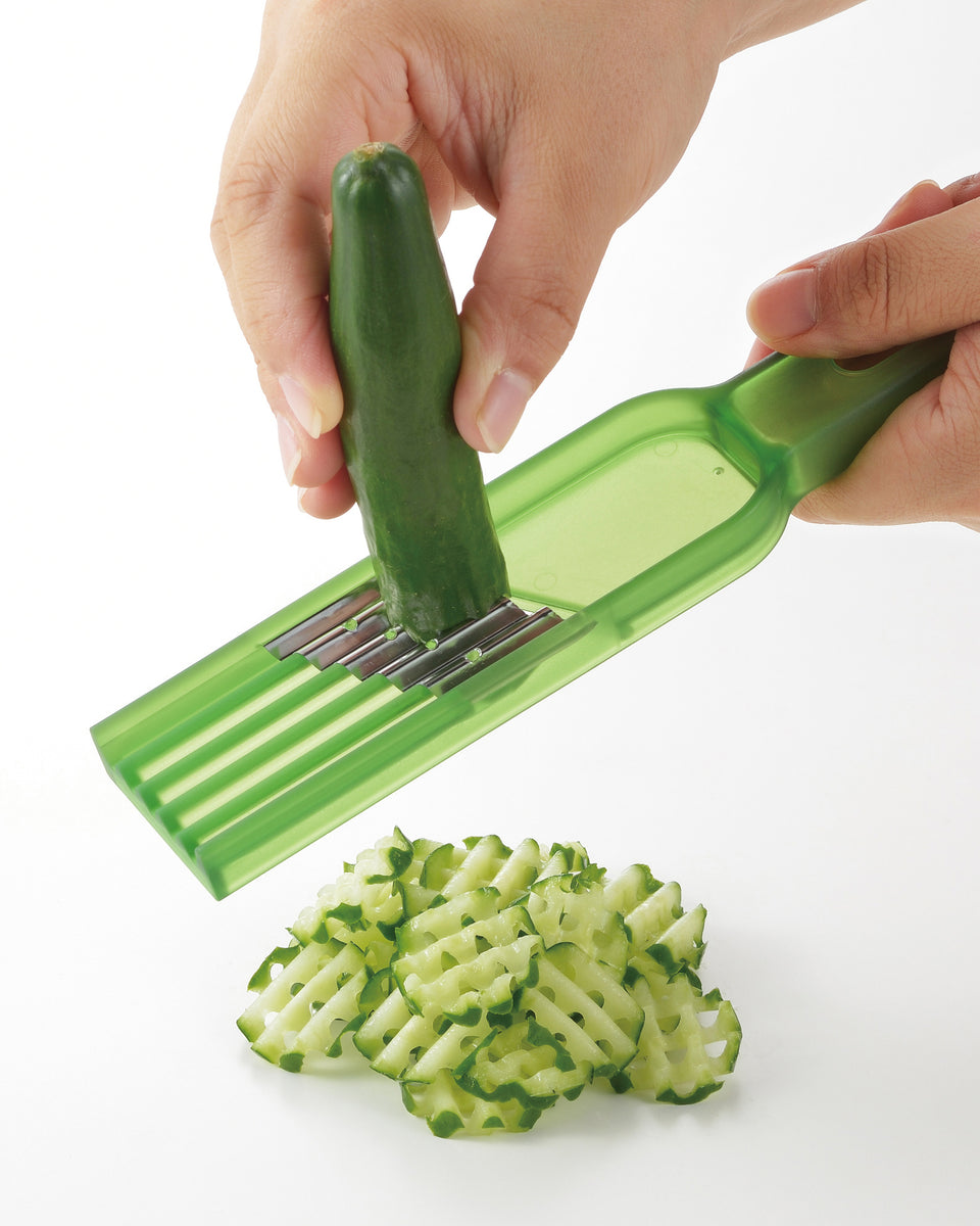 Slicer, Hirosho, Cucumber Wave Slicer – Kiriko Made