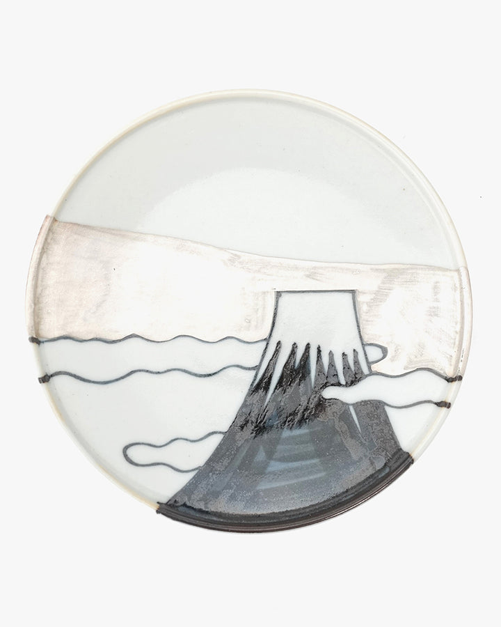 Gyokuyu, Yonsun Plate, Imari Ginsai Fujie