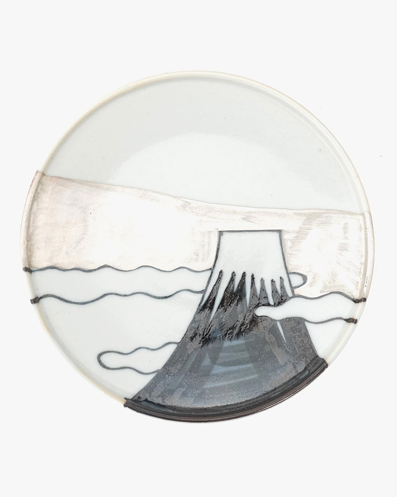 Gyokuyu, Yonsun Plate, Imari Ginsai Fujie