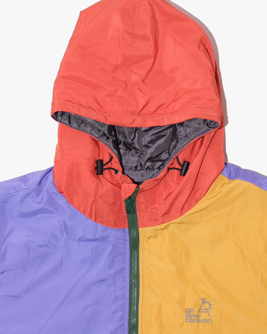Japanese Repro Jacket, XL, Go Slow Caravan, Puffy Color Block