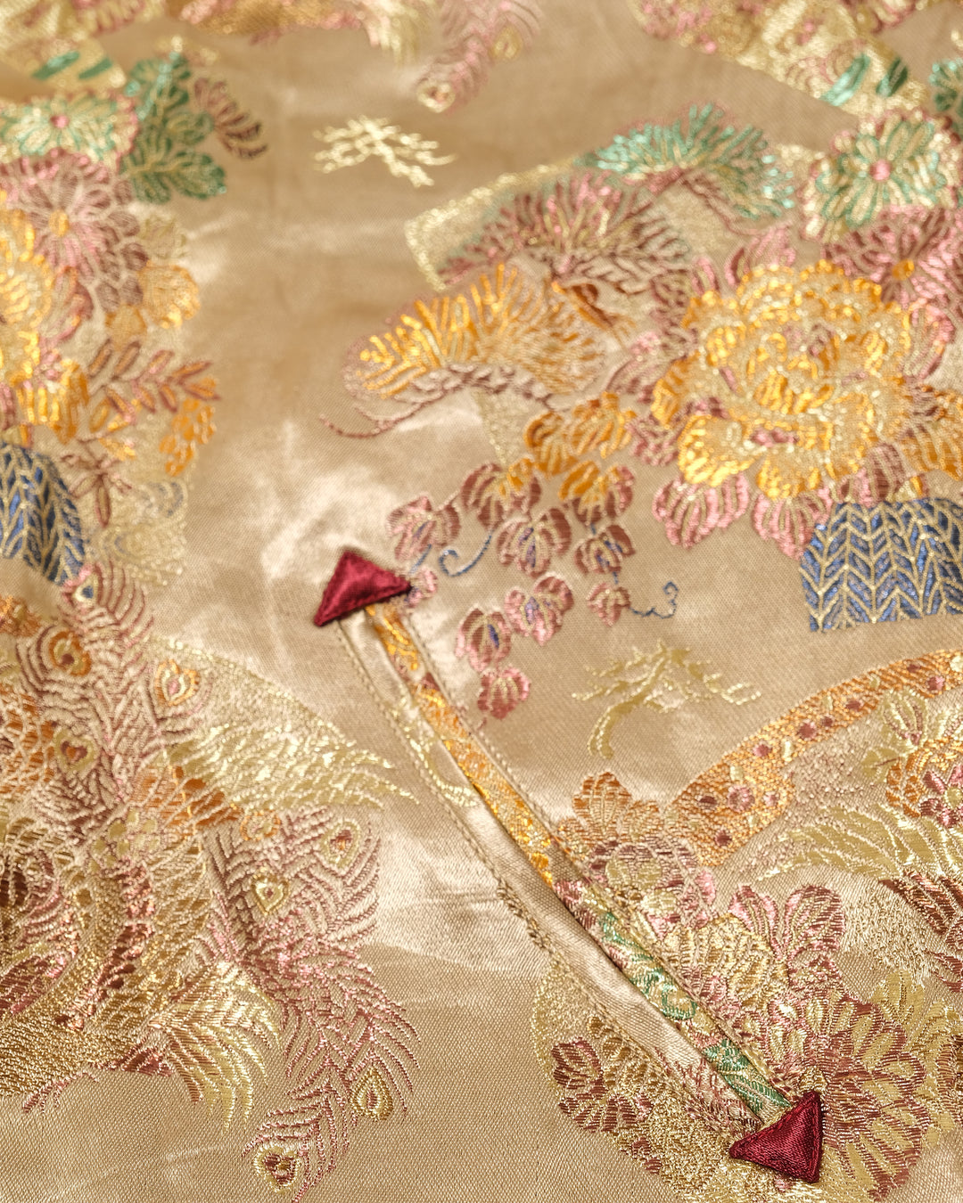 Japanese Repro Souvenir Jacket, Reversible, XL, Japanese Classic Script, Eagle with Gold and Black