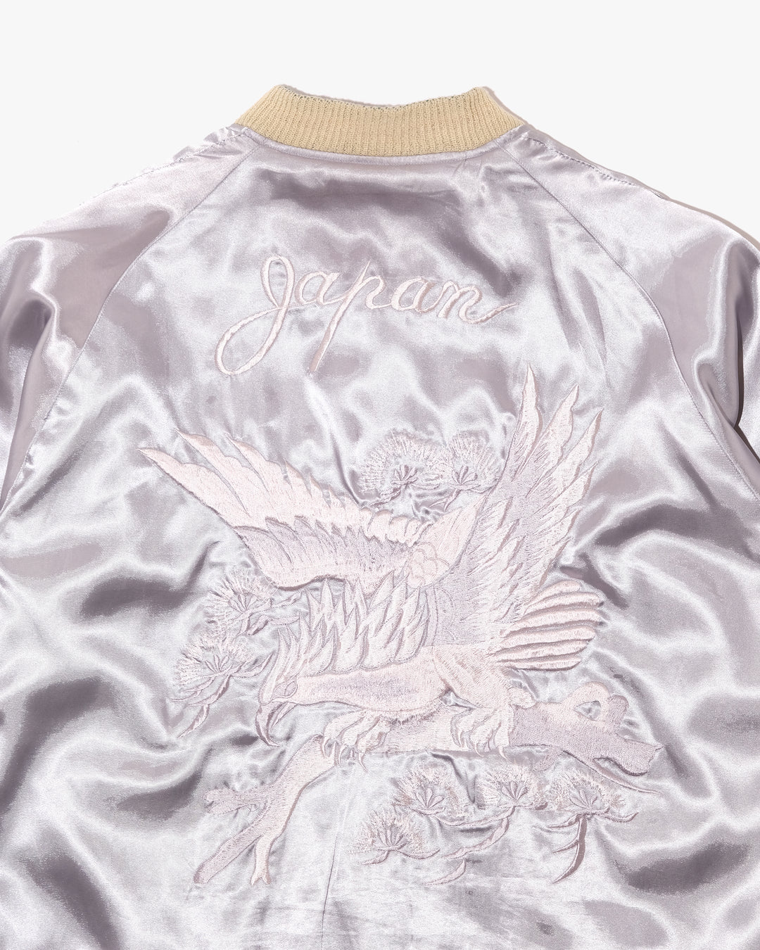 Japanese Repro Souvenir Jacket, Reversible, L, Toyo Enterprises, Okinawa Marines on Maroon and Silver