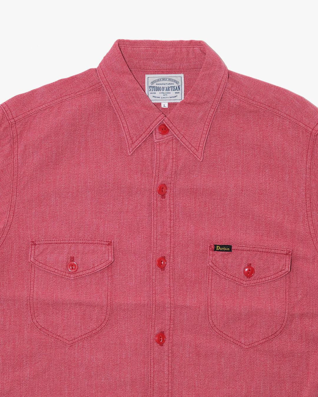 Japanese Repro Long-Sleeve Shirt, L, Studio D&