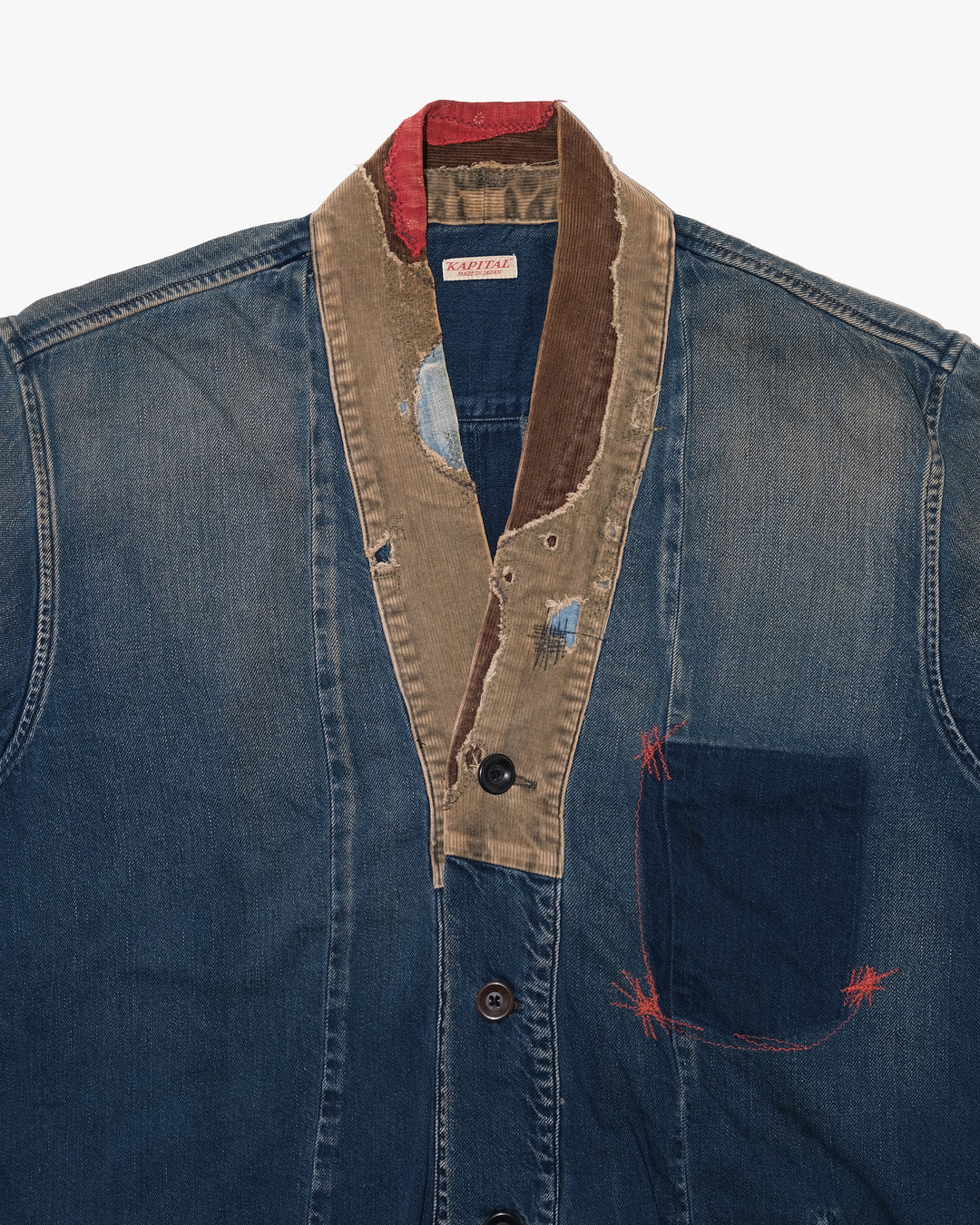 Japanese Repro Top, L, Kapital, Denim Shirt