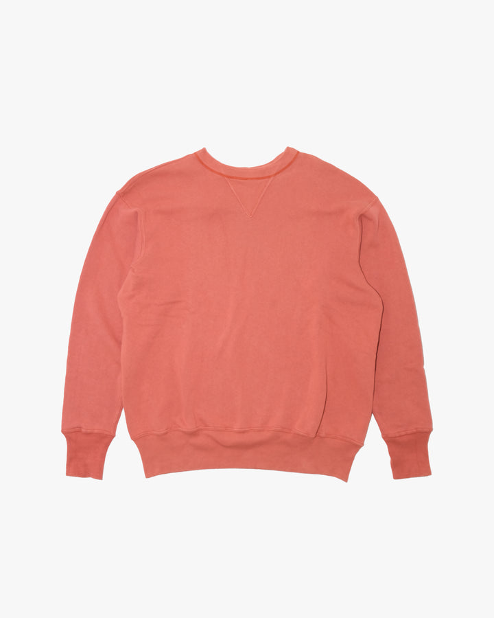 Japanese Repro Long-Sleeve Shirt, XL, Warehouse &amp; Co, Burnt Orange with Double V Collar
