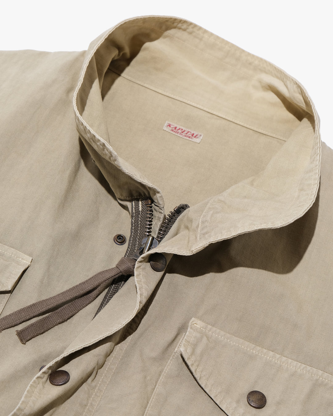 Japanese Repro Jacket, S, Kaptial, Field Jacket, Sand