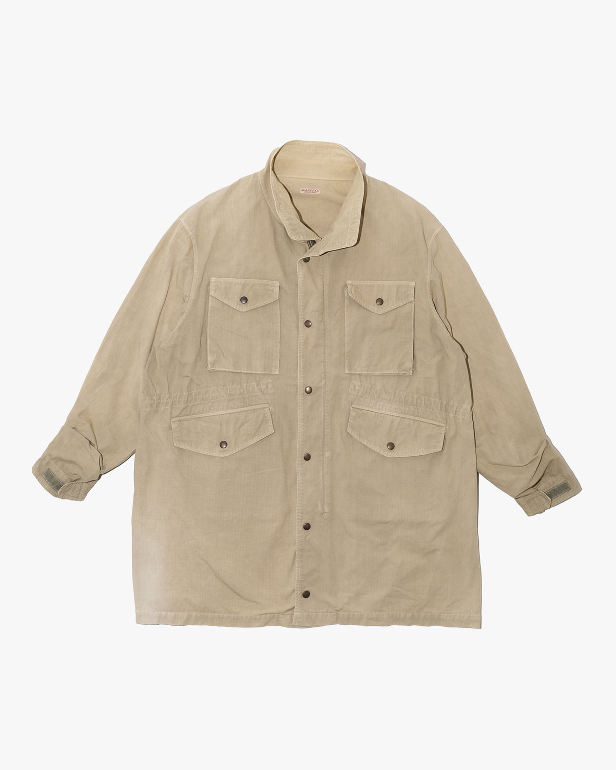 Japanese Repro Jacket, S, Kaptial, Field Jacket, Sand