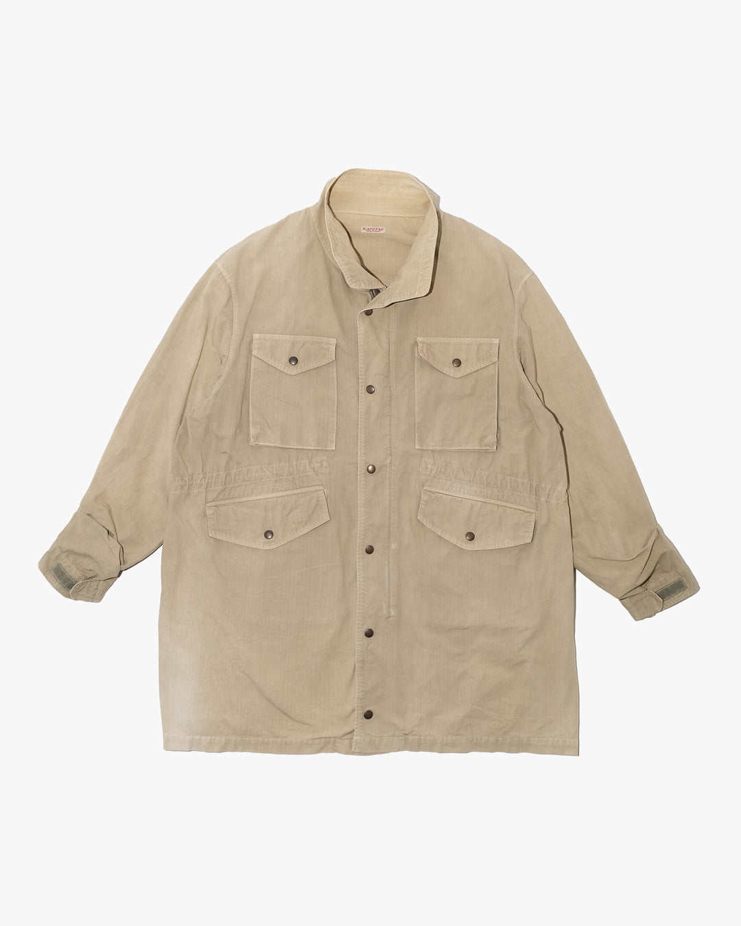 Japanese Repro Jacket, S, Kaptial, Field Jacket, Sand