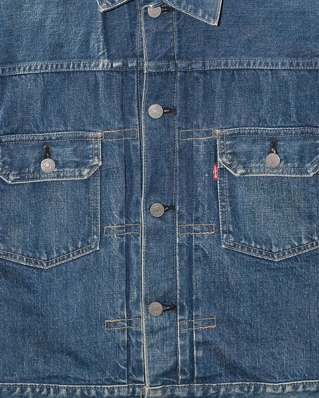 Japanese Repro Type II Denim Trucker Jacket, L, Levi&