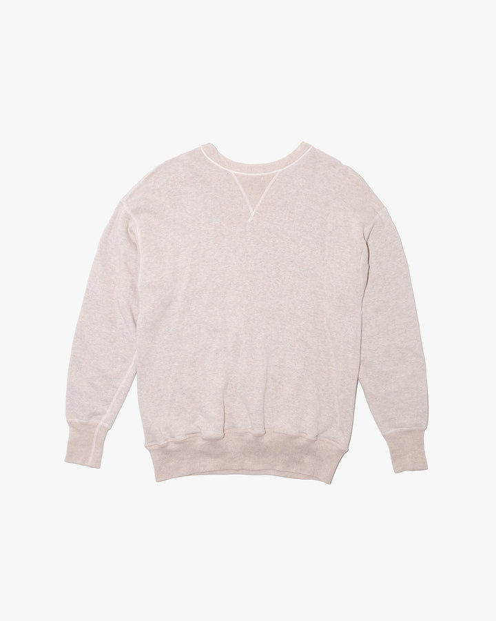 Japanese Repro Sweatshirt, L, Warehouse &amp; Co., Beige Double-V Collar