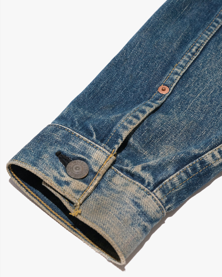 Japanese Repro Type II Denim Trucker Jacket, L, Levi&