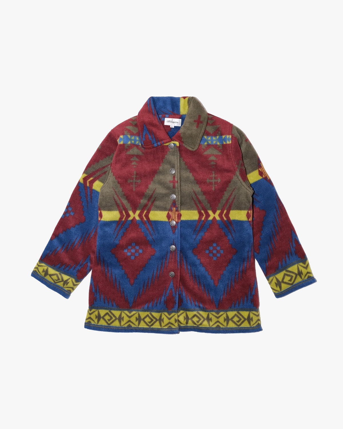 Japanese Repro Fleece Jacket, L, OTTO Collection, Native-pattern