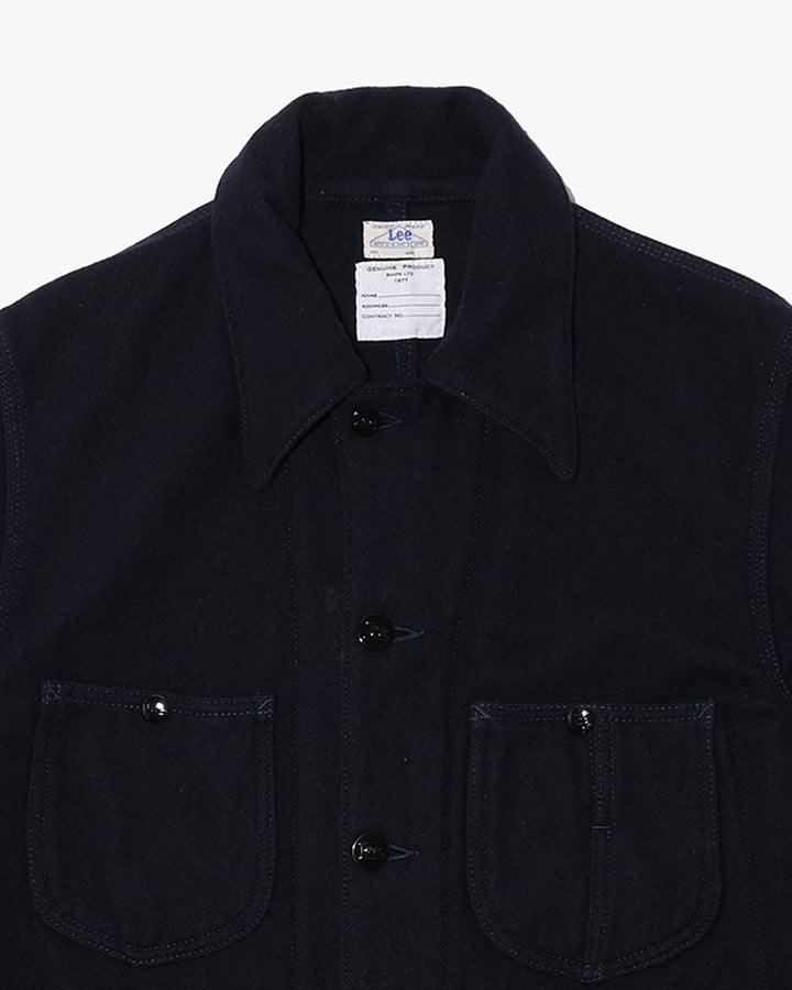 Japanese Repro Wool Coverall, M, Lee, Black