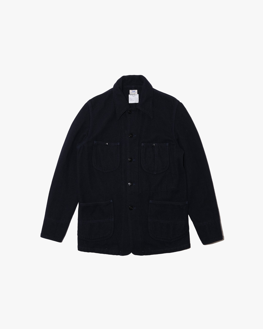 Japanese Repro Wool Coverall, M, Lee, Black