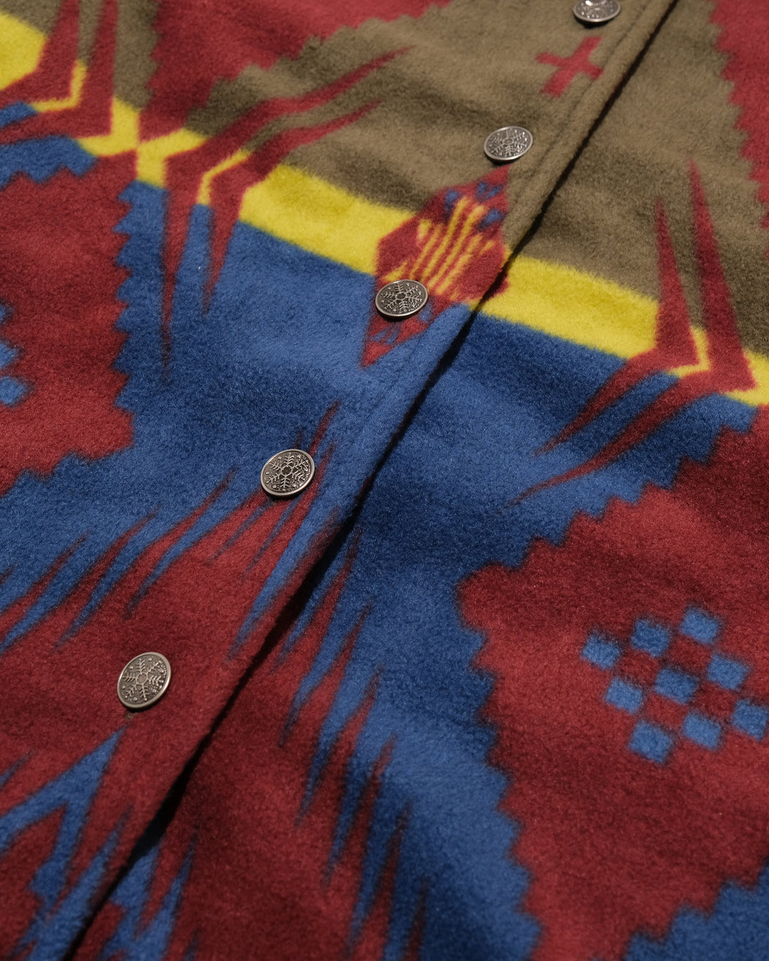 Japanese Repro Fleece Jacket, L, OTTO Collection, Native-pattern