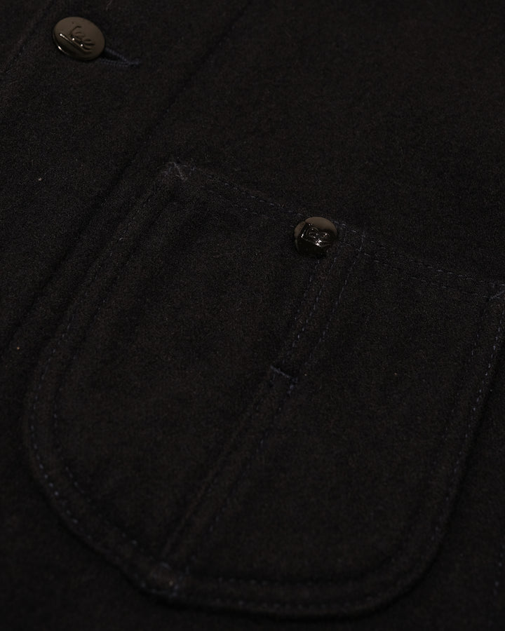 Japanese Repro Wool Coverall, M, Lee, Black