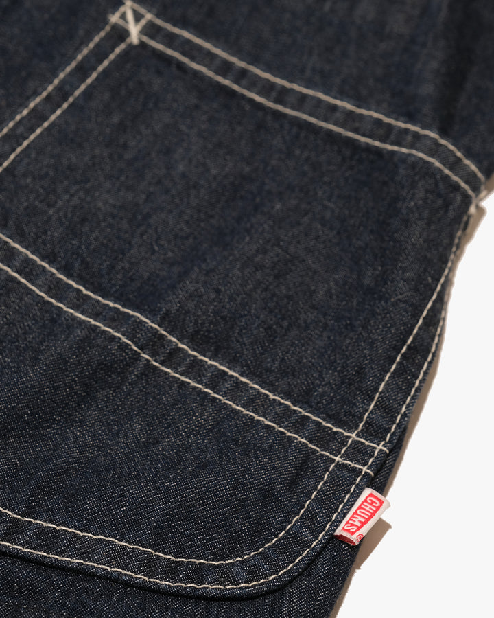 Japanese Repro Denim Work Jacket, M, Chums ＆ Lee, Multi-Blue and Gray