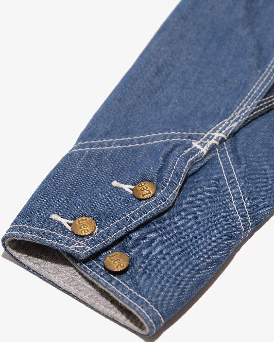 Japanese Repro Denim Work Jacket, M, Chums ＆ Lee, Multi-Blue and Gray