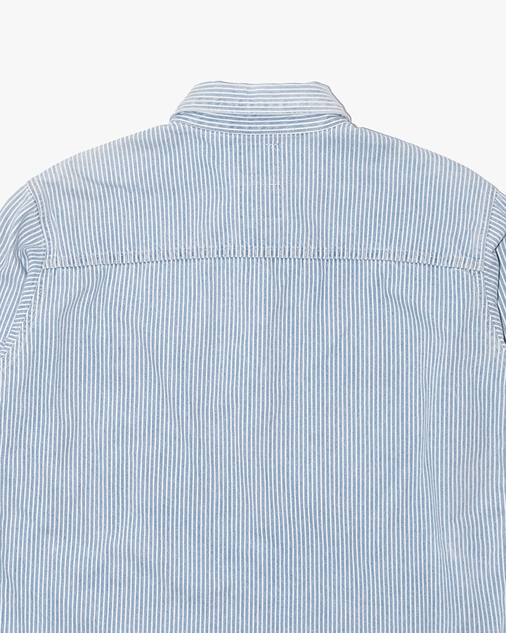 Japanese Repro Shirt, M, Neighborhood, Pullover Chambray Stripe