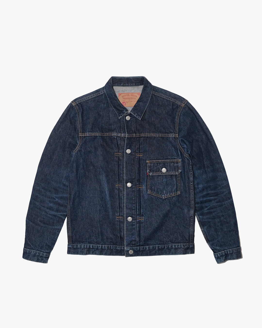 Japanese Repro Denim Jacket, M, The Duffer of St. George , Dark Wash Blue