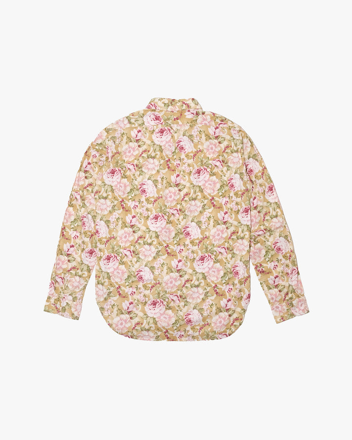 Japanese Repro Long-Sleeve Shirt, L, Engineered Garments, Floral Print