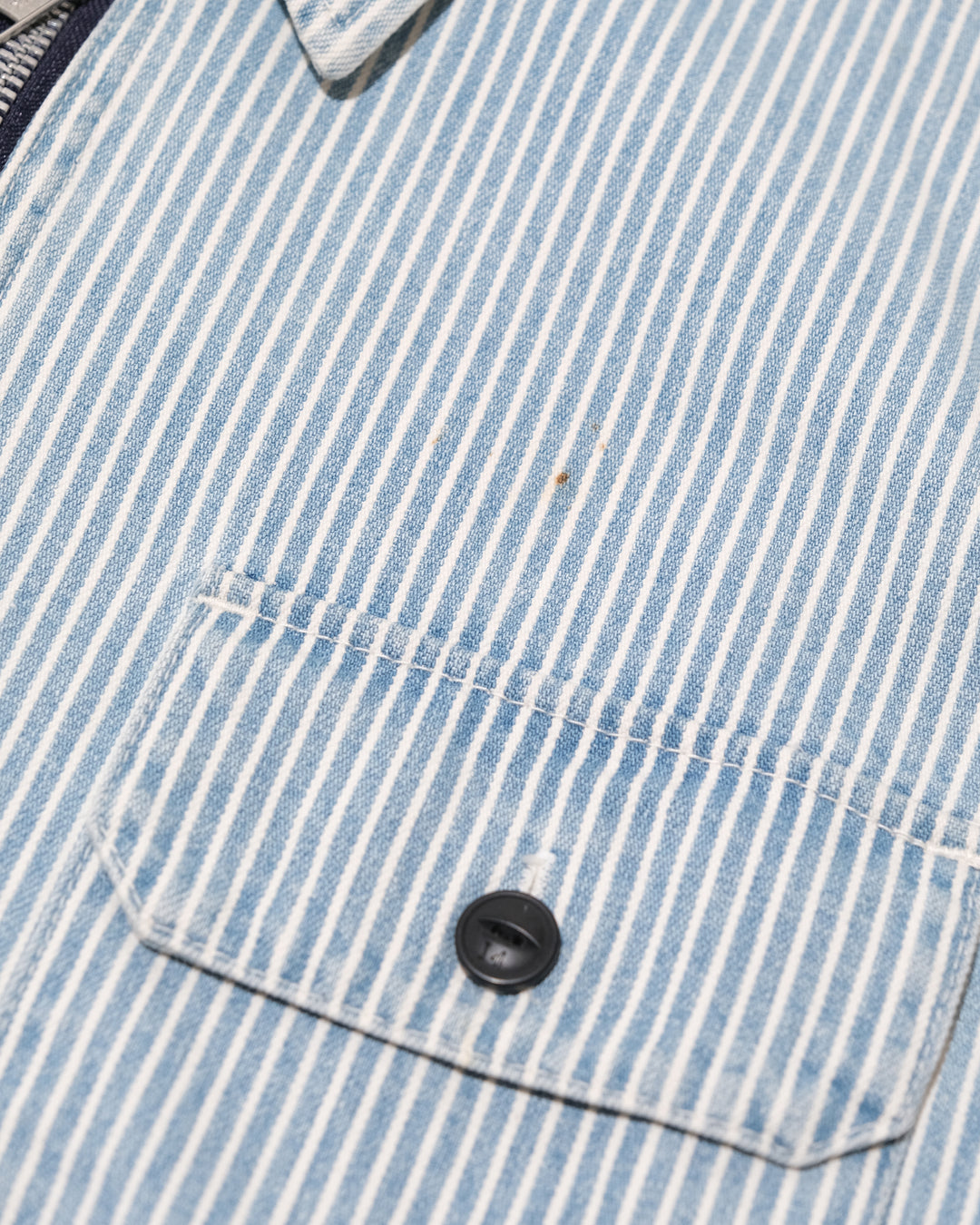 Japanese Repro Shirt, M, Neighborhood, Pullover Chambray Stripe