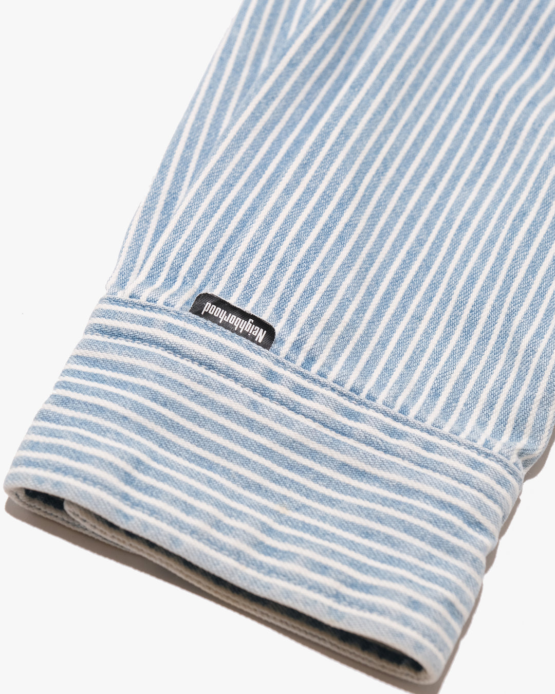 Japanese Repro Shirt, M, Neighborhood, Pullover Chambray Stripe
